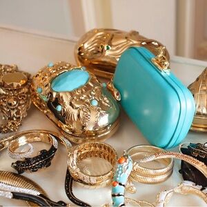 Limited Edition Anna Dello Russo X H&M Clutch